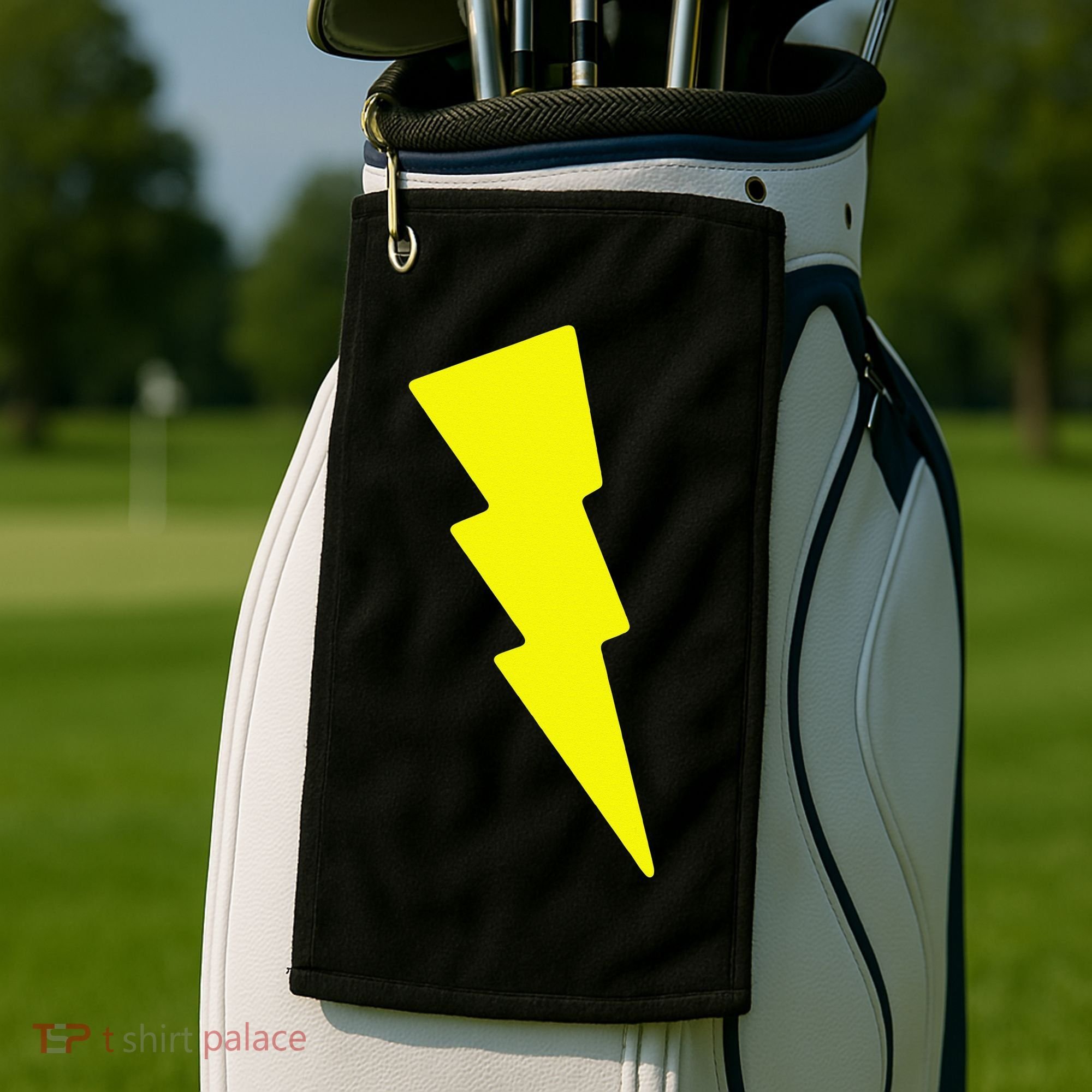Lightning Bolt Golf Towel