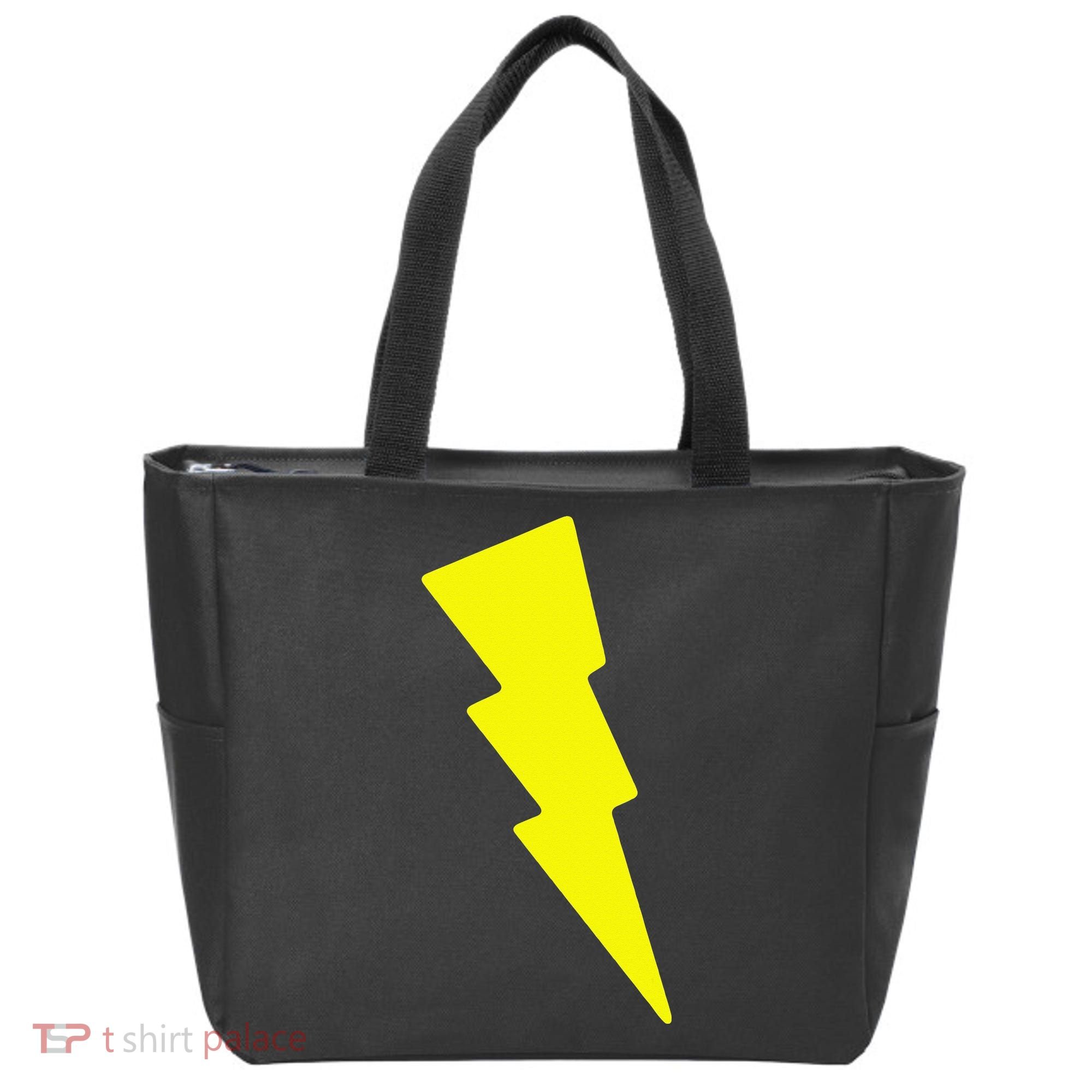 Lightning Bolt Tote Bag