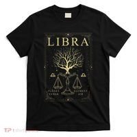 Libra Birthday Libra Horoscope Zodiac Astrology 2025 2026 T-Shirt thumb 0