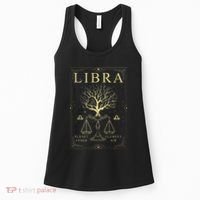Libra Birthday Libra Horoscope Zodiac Astrology 2025 2026 Women's Tank Top thumb 0