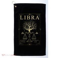 Libra Birthday Libra Horoscope Zodiac Astrology 2025 2026 Golf Towel thumb 0