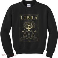 Libra Birthday Libra Horoscope Zodiac Astrology 2025 2026 Kids Sweatshirt thumb 0