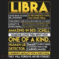 Libra Best Libra Horoscope Funny Tumbler thumb 3