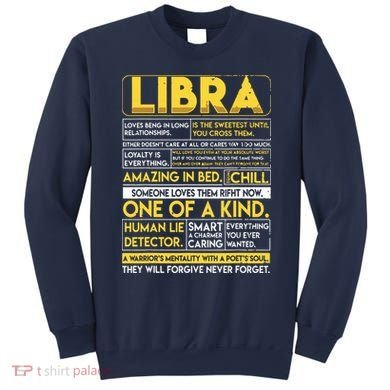 Libra Best Libra Horoscope Funny Sweatshirt