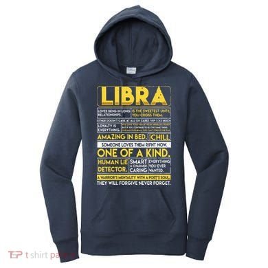 Libra Best Libra Horoscope Funny Women's Hoodie