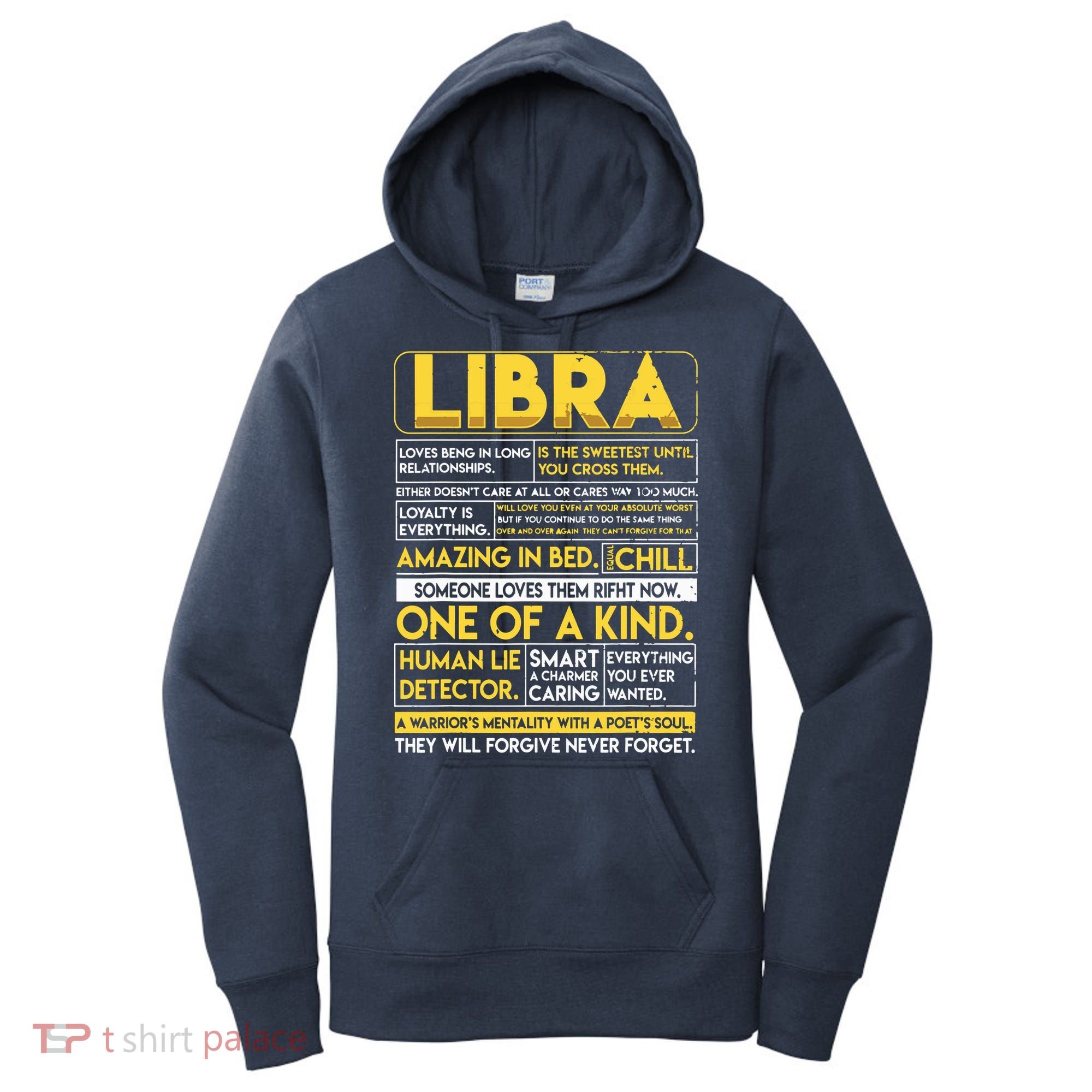 Libra Best Libra Horoscope Funny Women's Hoodie