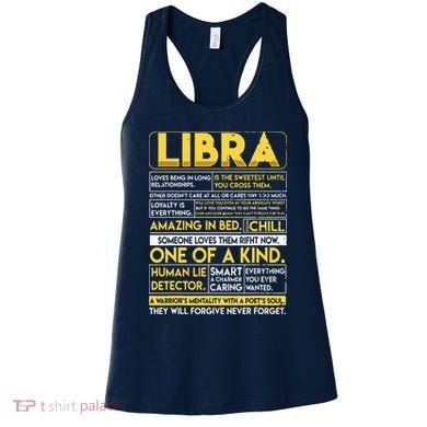 Libra Best Libra Horoscope Funny Women's Tank Top
