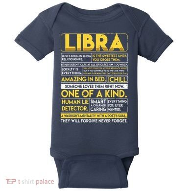 Libra Best Libra Horoscope Funny Baby Bodysuit