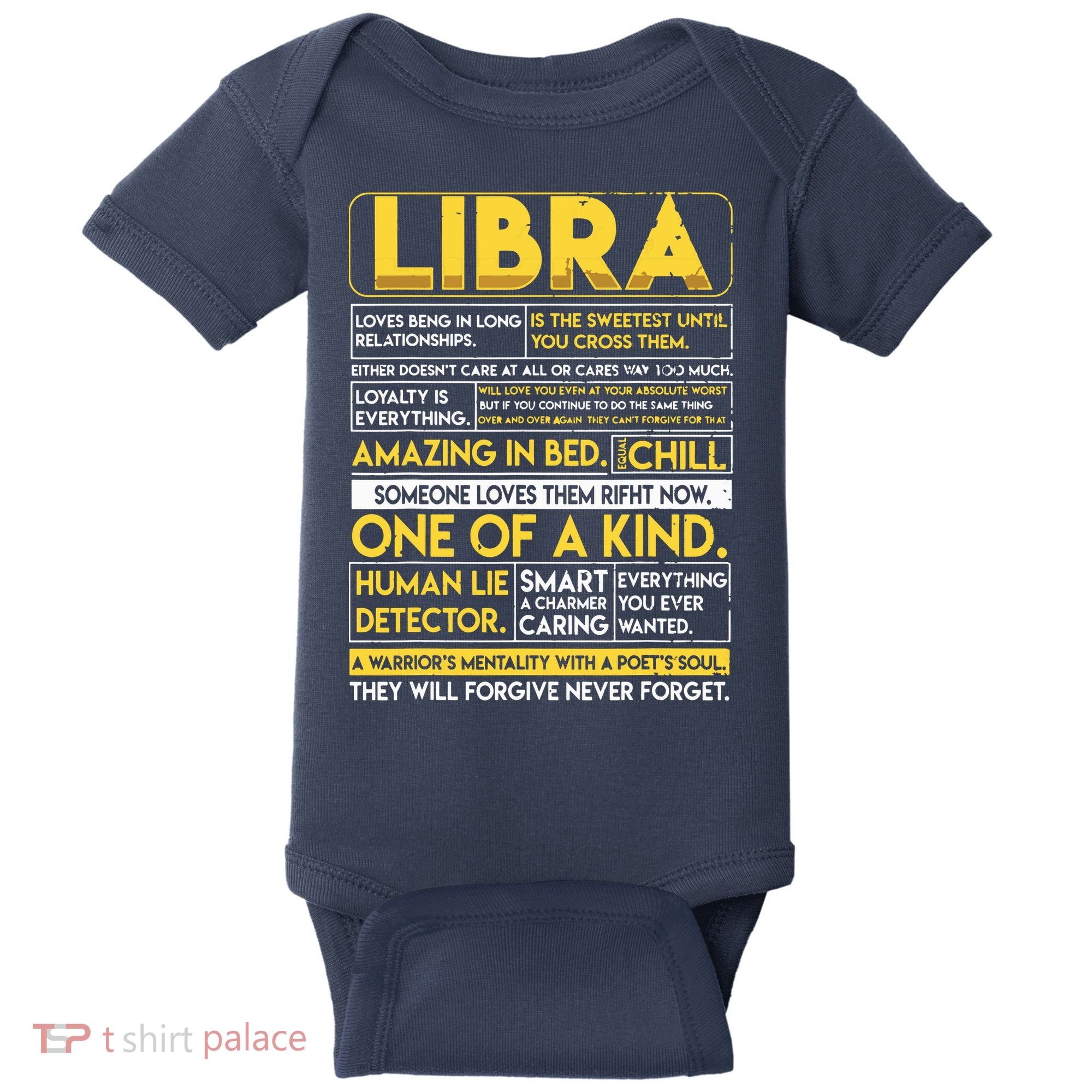 Libra Best Libra Horoscope Funny Baby Bodysuit