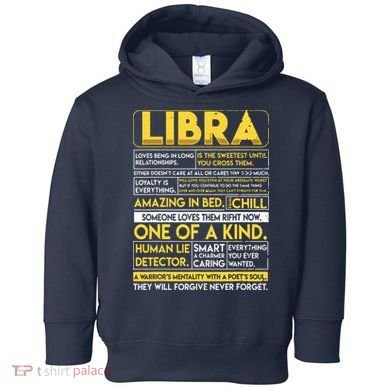 Libra Best Libra Horoscope Funny Toddler Hoodie