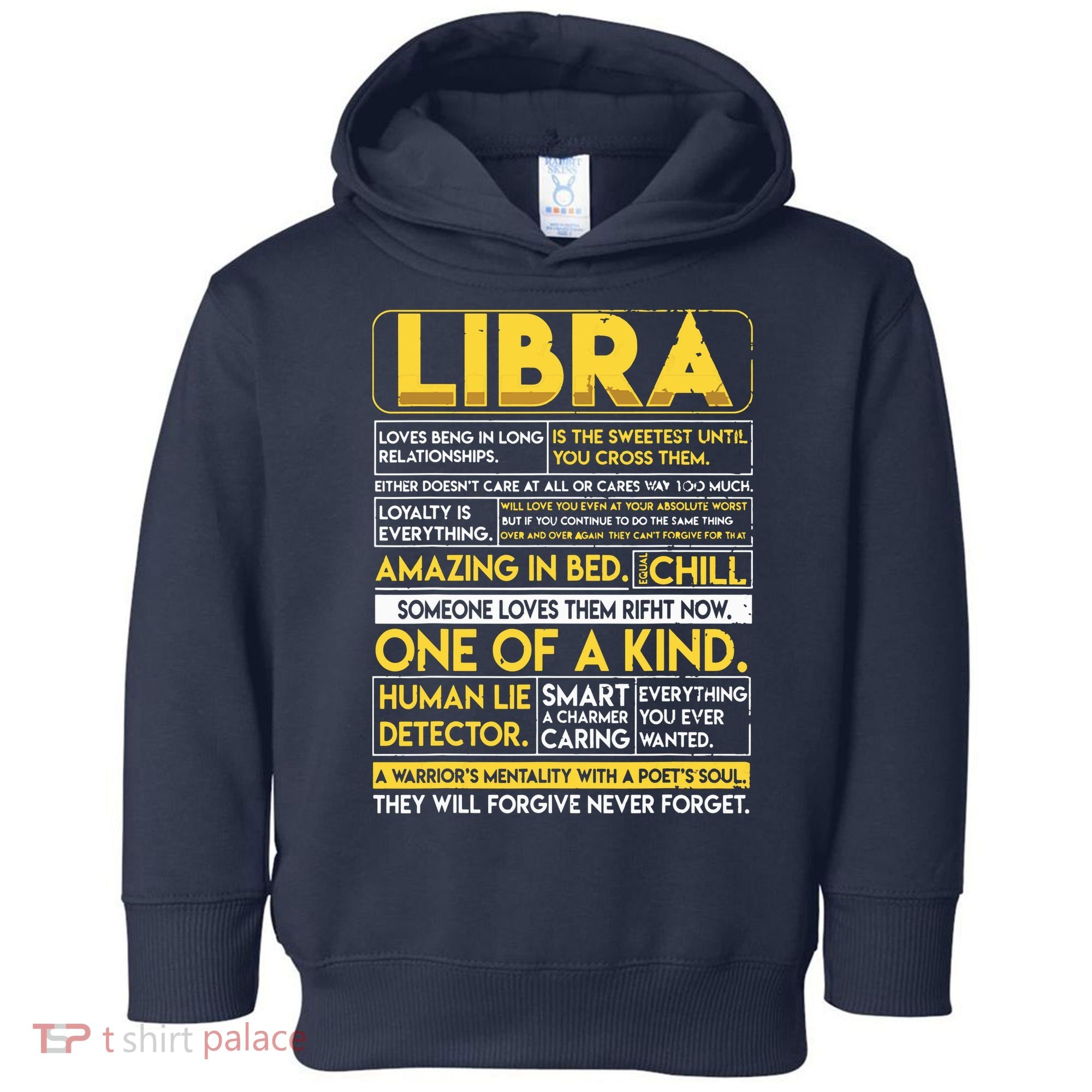 Libra Best Libra Horoscope Funny Toddler Hoodie