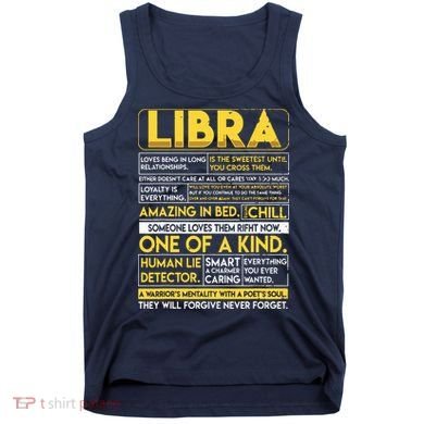 Libra Best Libra Horoscope Funny Tank Top