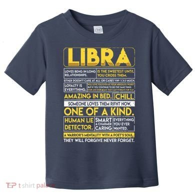 Libra Best Libra Horoscope Funny Toddler T-Shirt