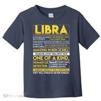 Libra Best Libra Horoscope Funny Toddler T-Shirt thumb 0