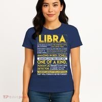 Libra Best Libra Horoscope Funny Women's T-Shirt thumb 4