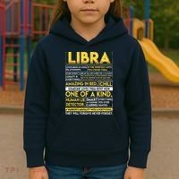 Libra Best Libra Horoscope Funny Kids Hoodie thumb 3