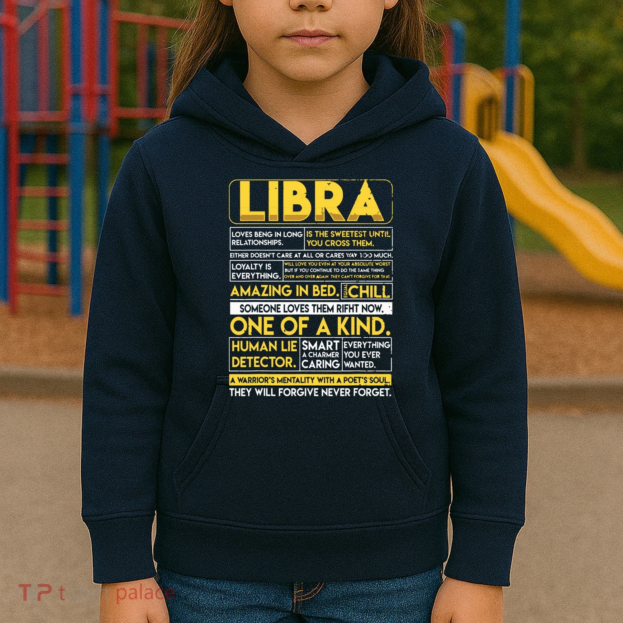 Libra Best Libra Horoscope Funny Kids Hoodie