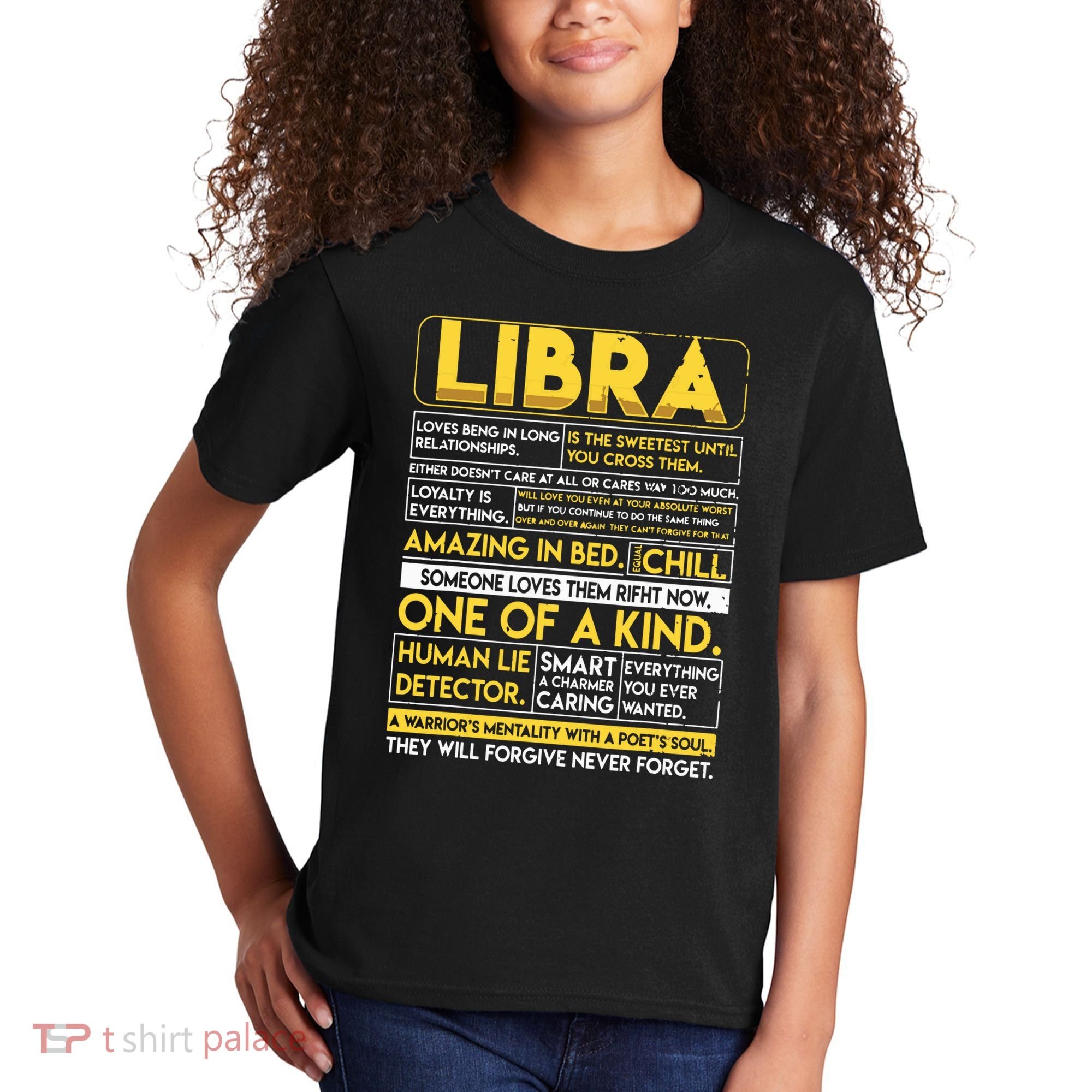 Libra Best Libra Horoscope Funny Kids T-Shirt