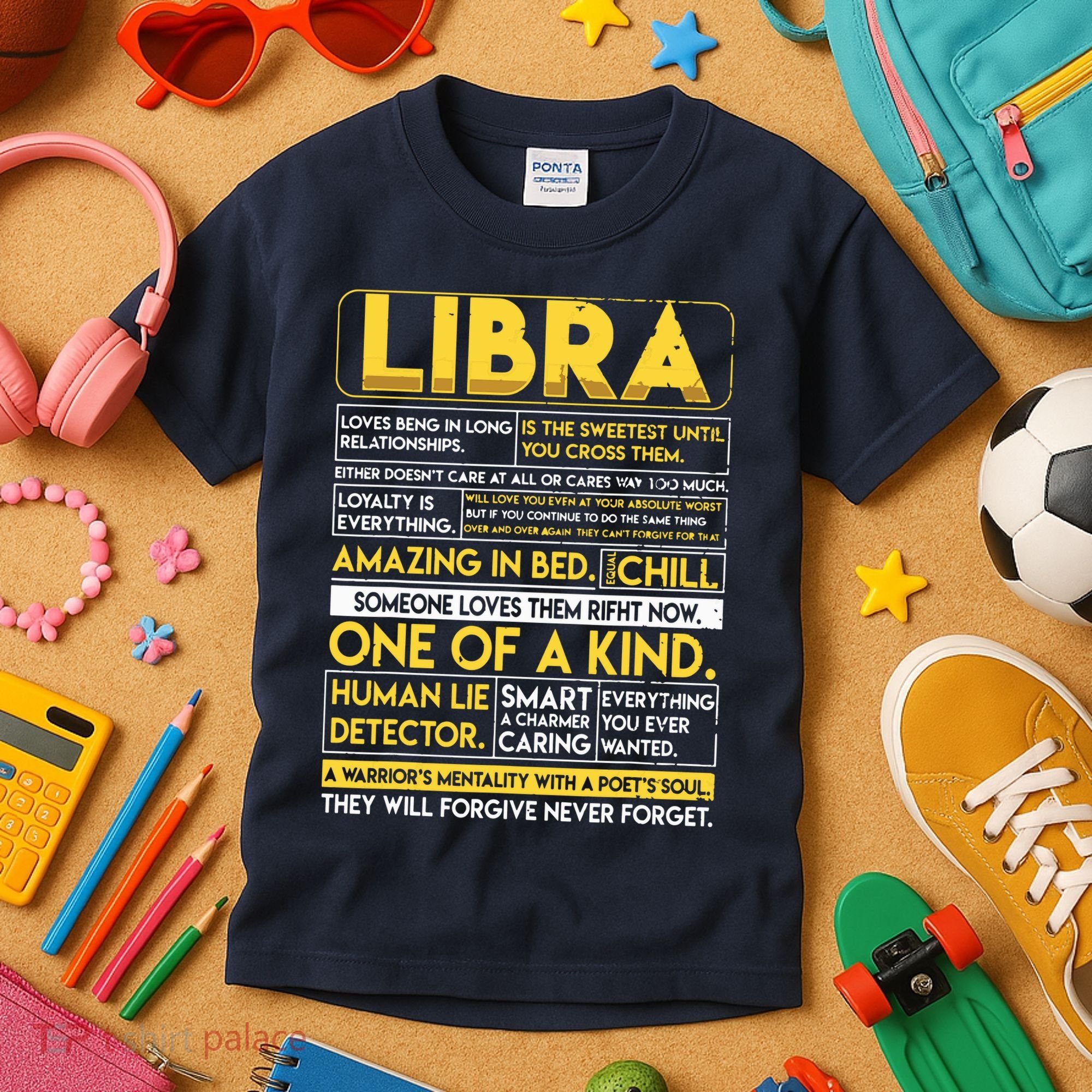 Libra Best Libra Horoscope Funny Kids T-Shirt
