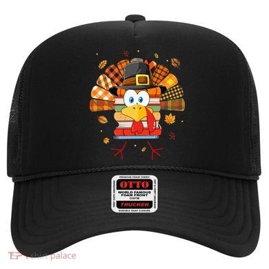 Librarian Book Lover Reader Funny Turkey Thanksgiving Fall Hat