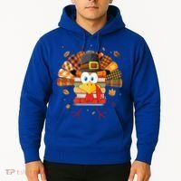 Librarian Book Lover Reader Funny Turkey Thanksgiving Fall Hoodie thumb 2
