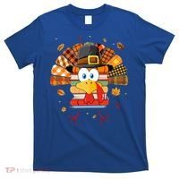 Librarian Book Lover Reader Funny Turkey Thanksgiving Fall T-Shirt thumb 0