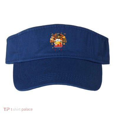 Librarian Book Lover Reader Funny Turkey Thanksgiving Fall Visor