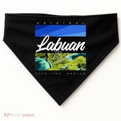 Labuan Bajo Live The Search USA-Made Doggie Bandana