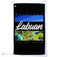 Labuan Bajo Live The Search Golf Towel thumb 0