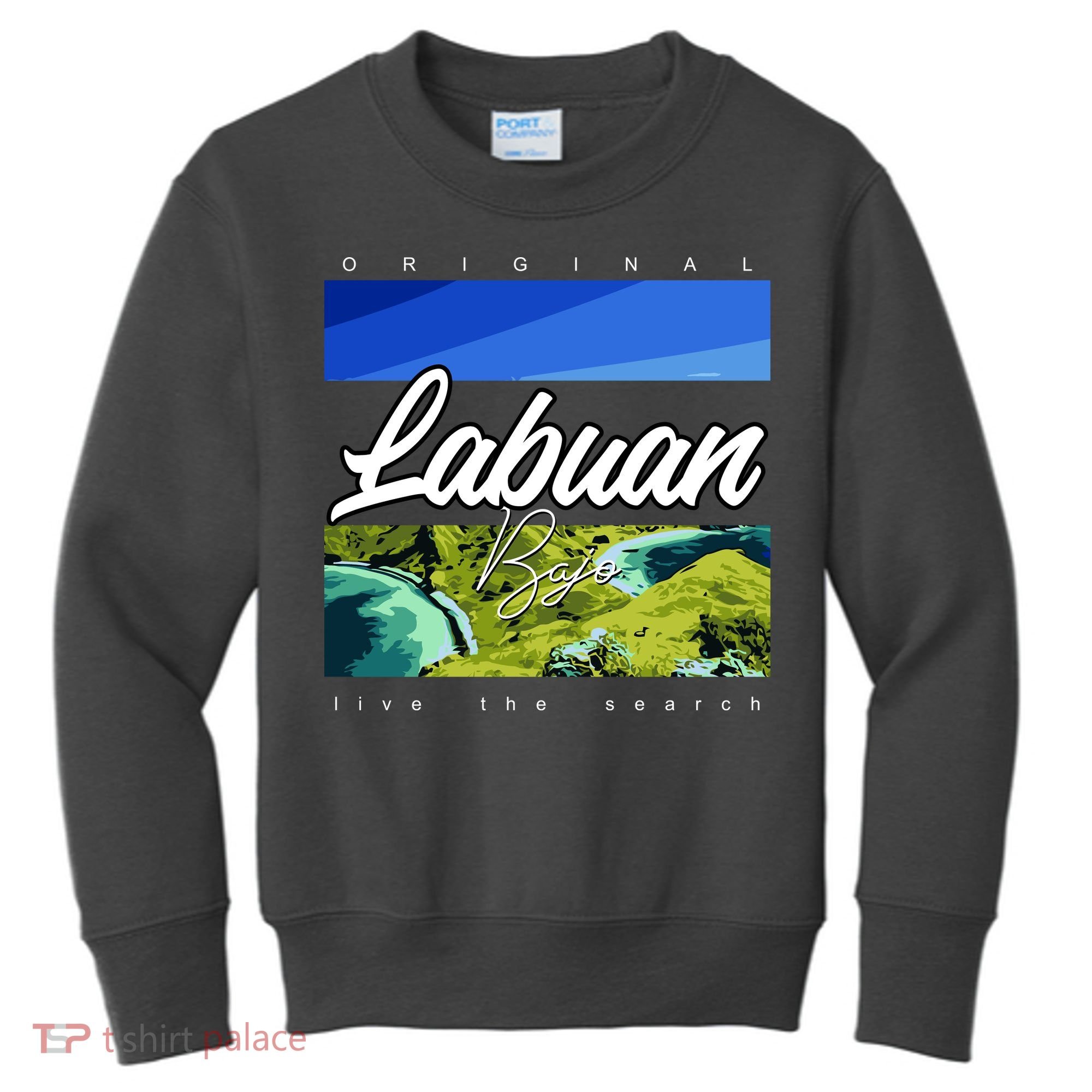 Labuan Bajo Live The Search Kids Sweatshirt