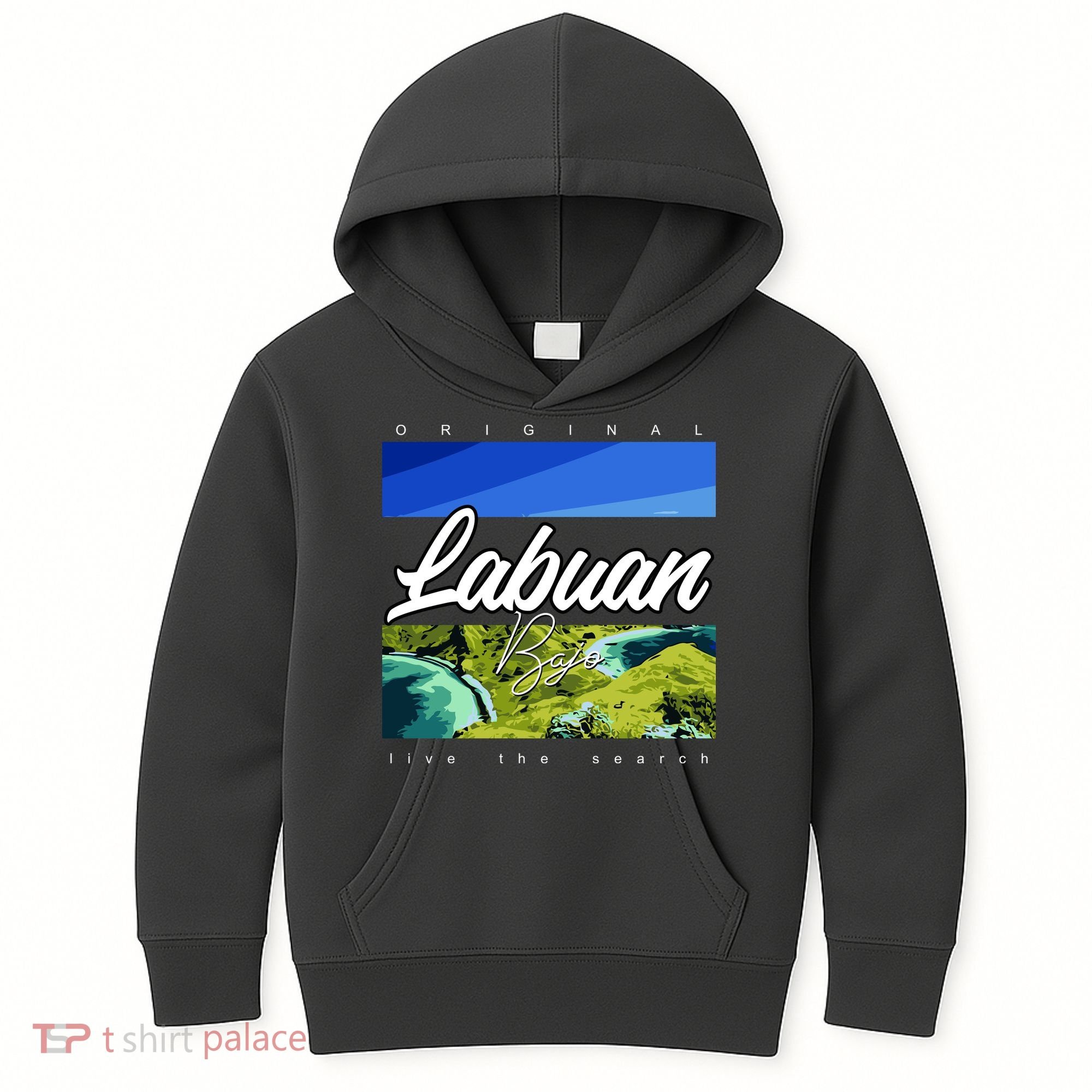Labuan Bajo Live The Search Kids Hoodie