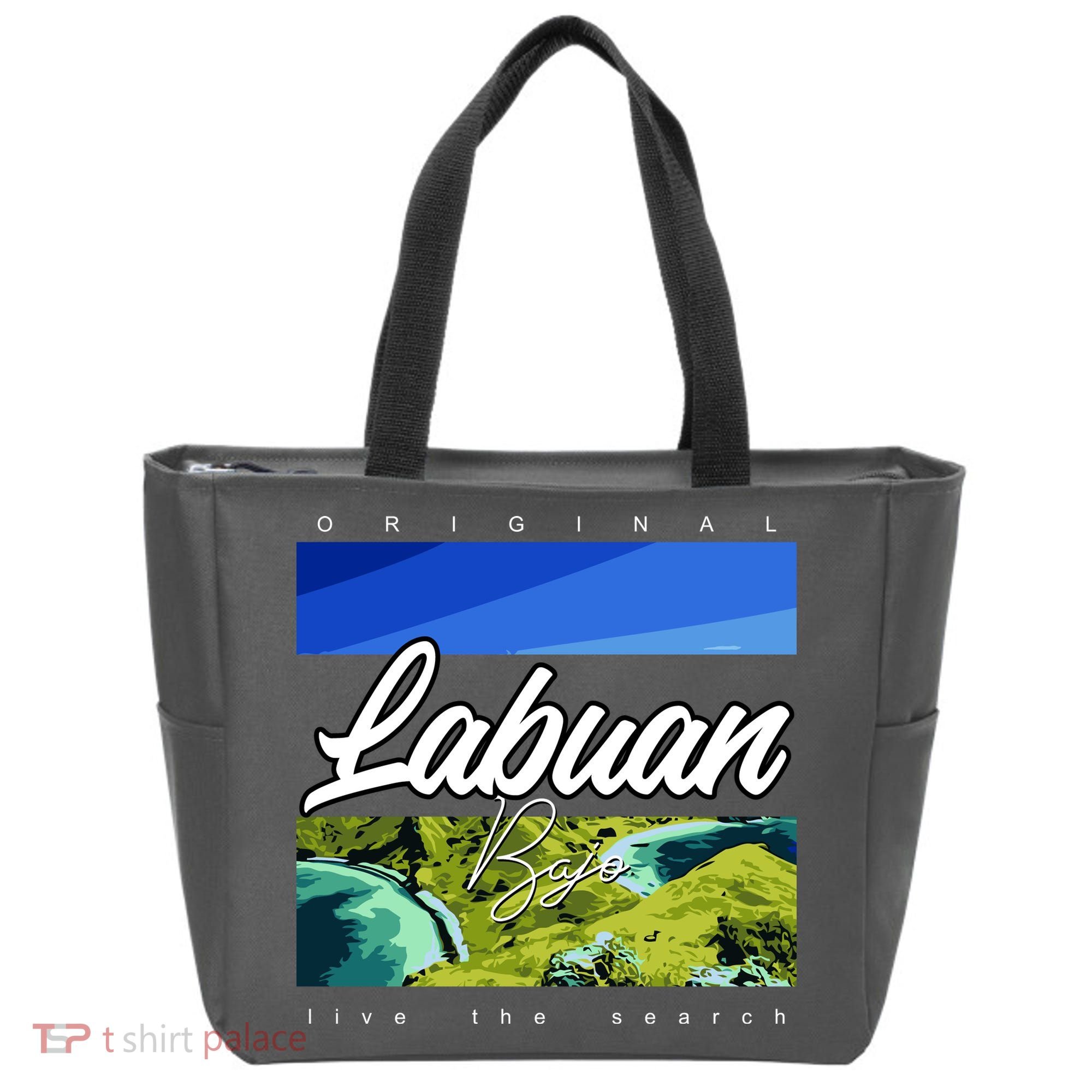 Labuan Bajo Live The Search Tote Bag