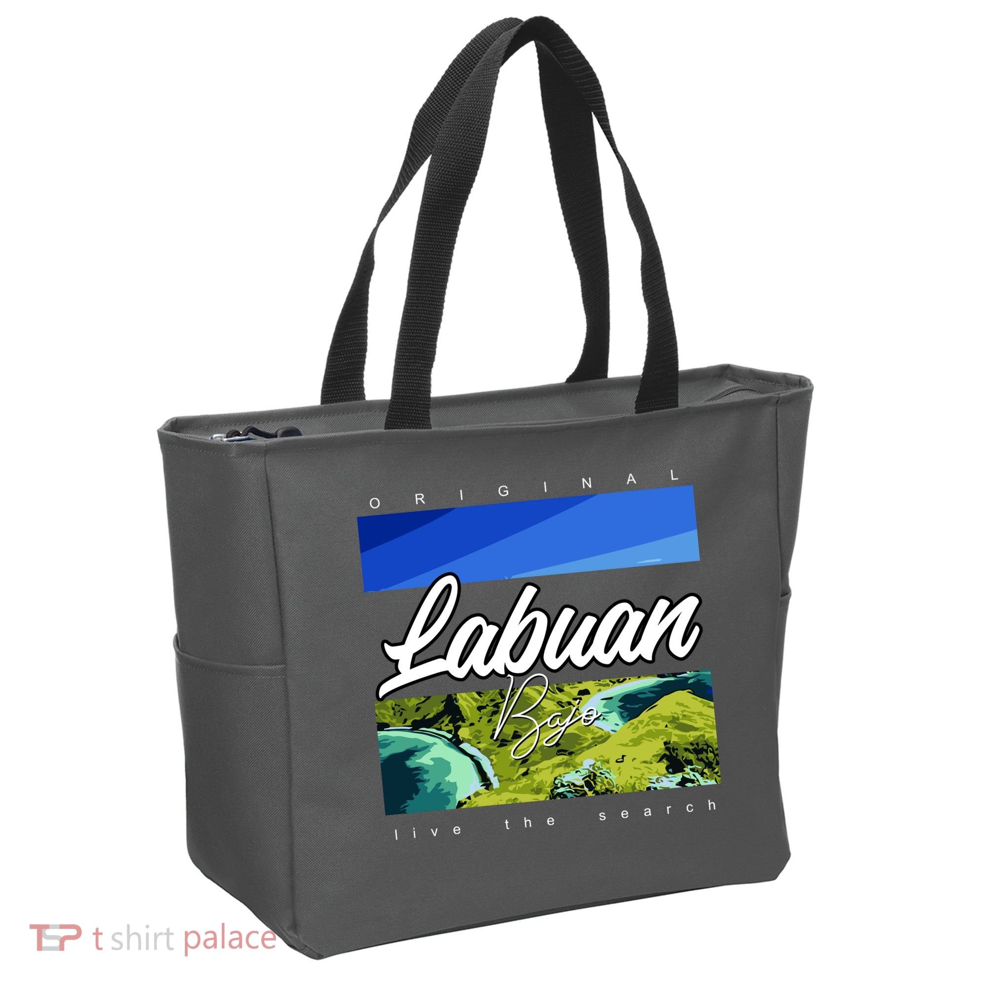 Labuan Bajo Live The Search Tote Bag