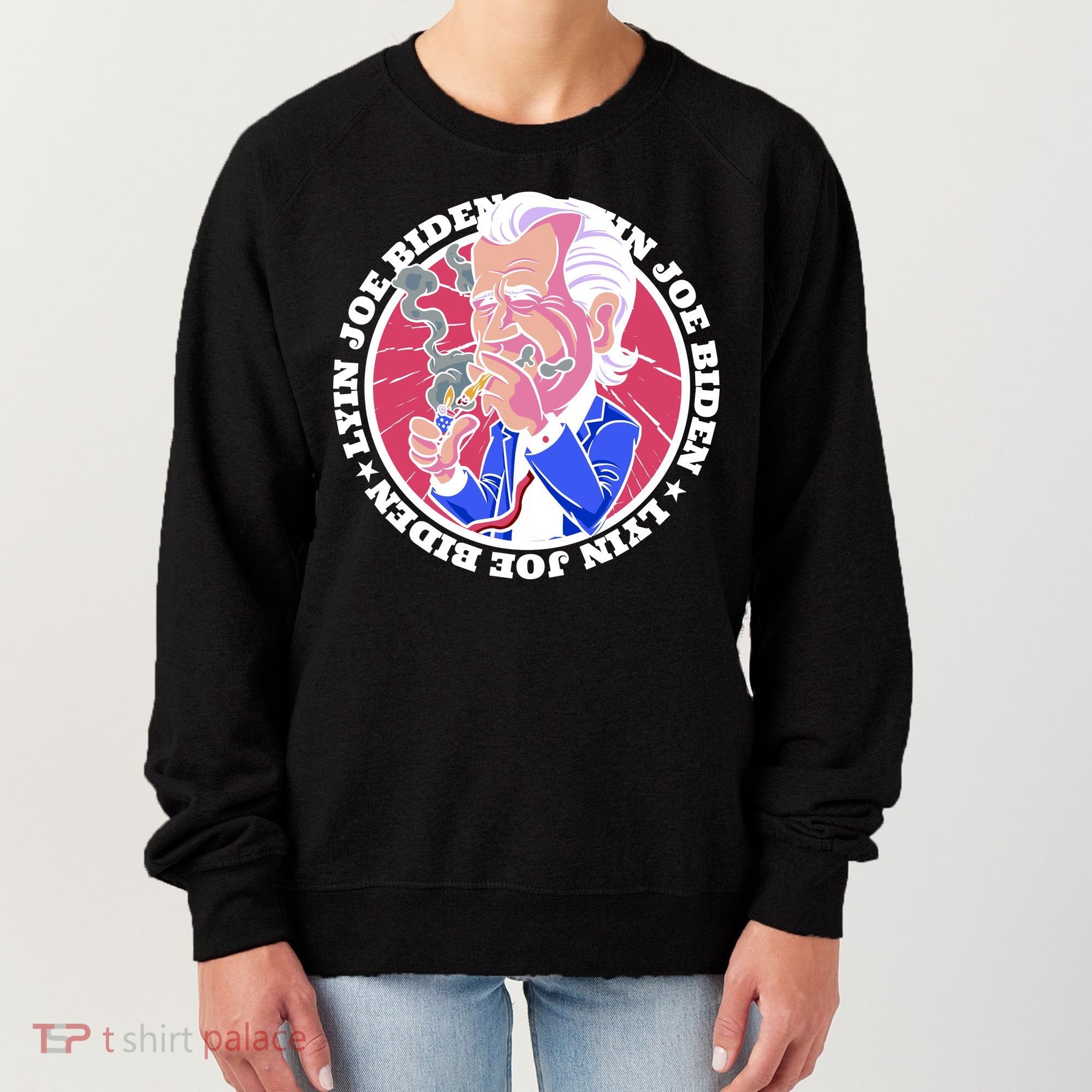 Lyin Biden Women's Sweatshirt