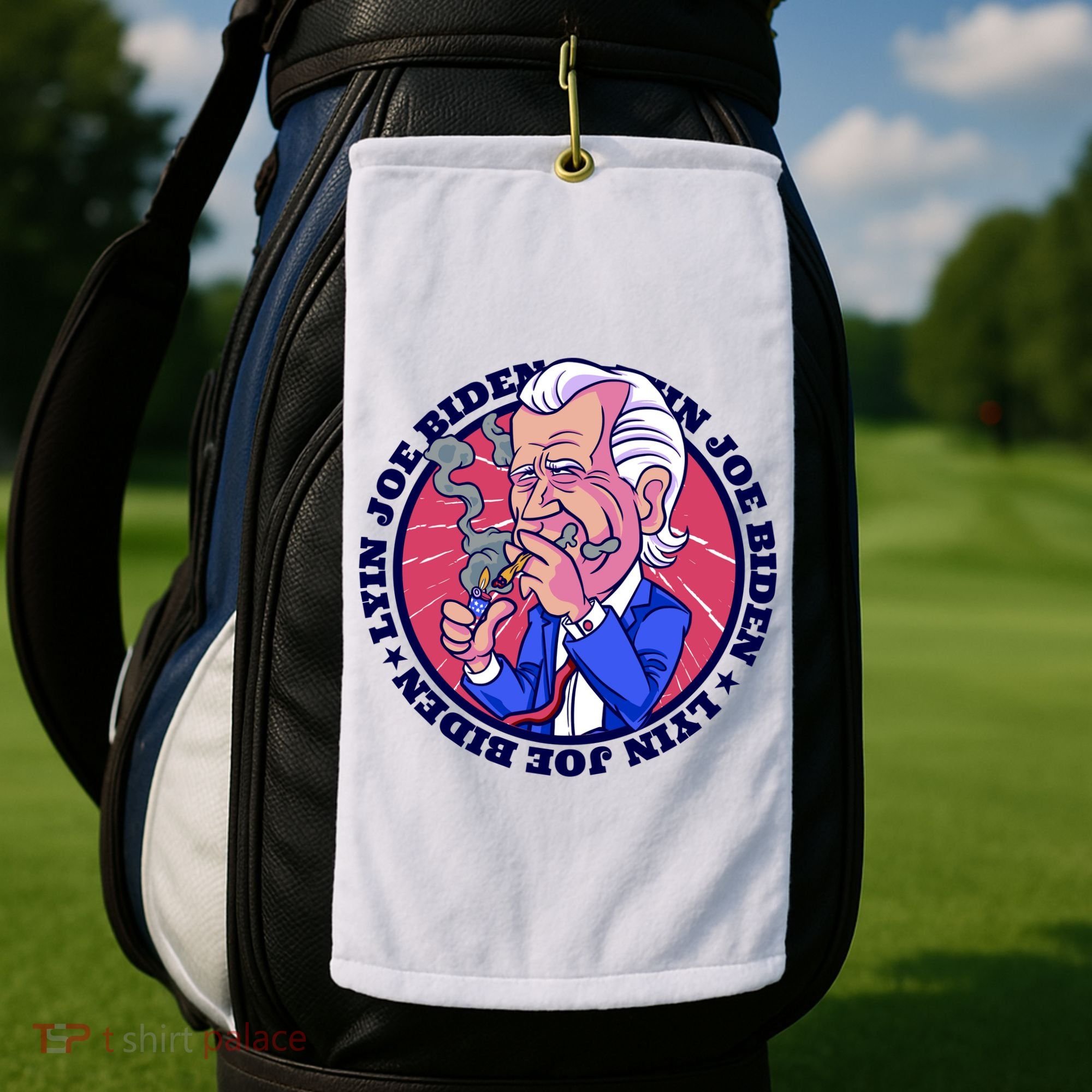 Lyin Biden Golf Towel