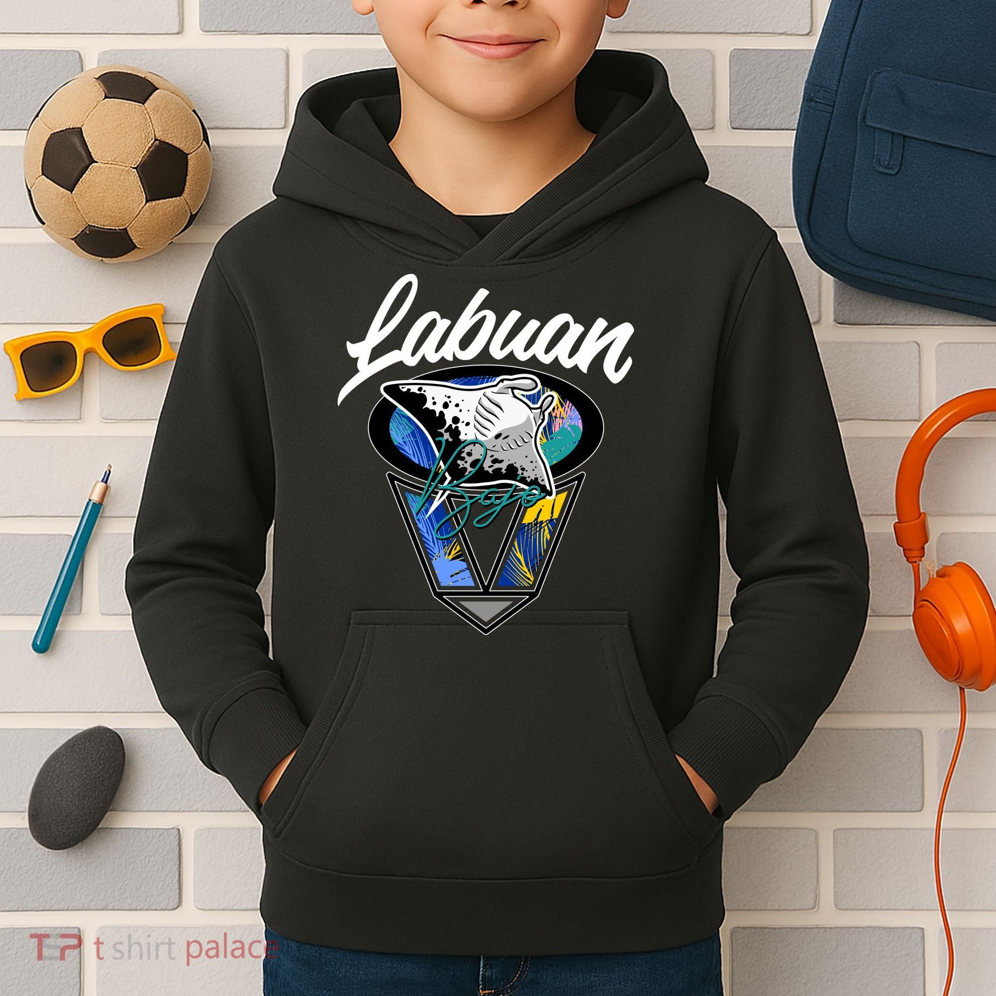 Labuan Bajo Live The Search Kids Hoodie
