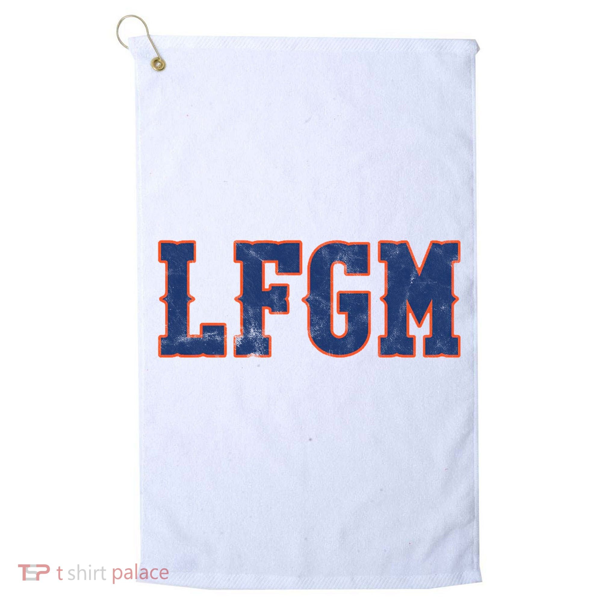 LFGM Baseball Lovers Golf Towel