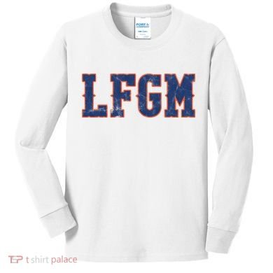 LFGM Baseball Lovers Kids Long Sleeve Shirt