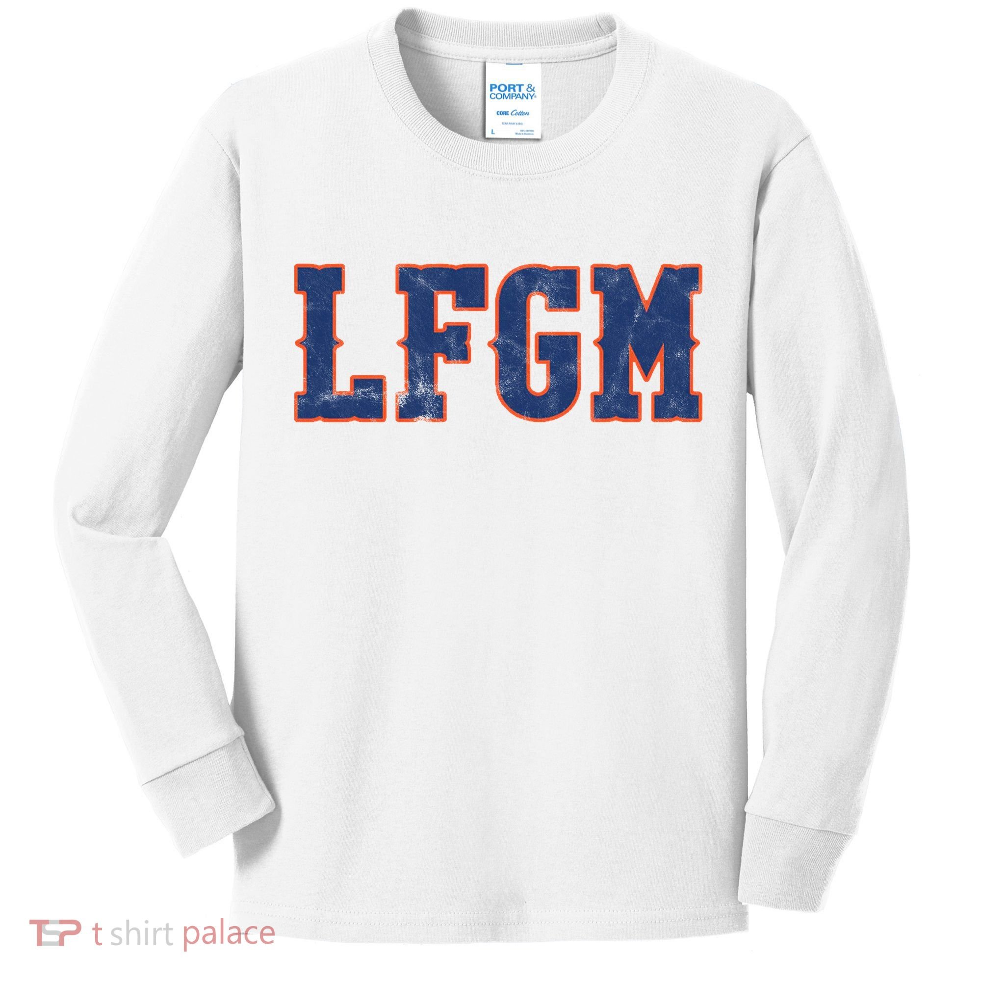 LFGM Baseball Lovers Kids Long Sleeve Shirt