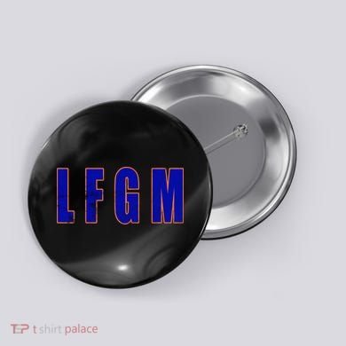 LFGM Baseball Button