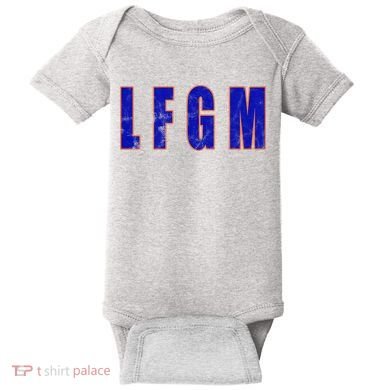 LFGM Baseball Baby Bodysuit