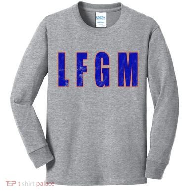 LFGM Baseball Kids Long Sleeve Shirt