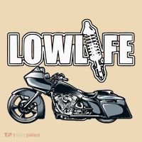 Lowlife Bagger Motorcycle . Chicano Vicla Lowrider Bikes Tote Bag thumb 4