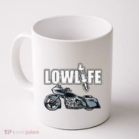 Lowlife Bagger Motorcycle . Chicano Vicla Lowrider Bikes Coffee Mug thumb 0
