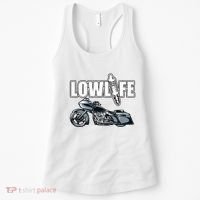 Lowlife Bagger Motorcycle . Chicano Vicla Lowrider Bikes Women's Tank Top thumb 0