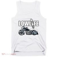 Lowlife Bagger Motorcycle . Chicano Vicla Lowrider Bikes Tank Top thumb 0