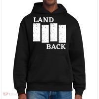 Land Back Movement, Native American LandBack District V.I.T. Heavyweight Hoodie thumb 0