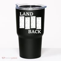 Land Back Movement, Native American LandBack Tumbler thumb 0
