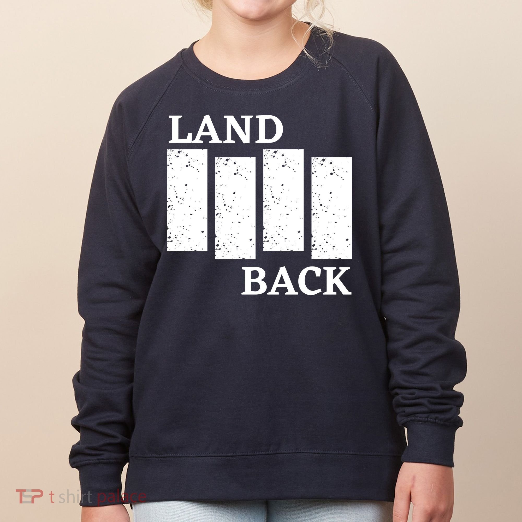 Land Back Movement, Native American LandBack Women's Sweatshirt