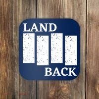 Land Back Movement, Native American LandBack Coaster thumb 0